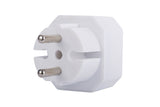 Prokord D-KF-ZB-01/2 strømstik adapter Type F Type C (eurostik) Hvid