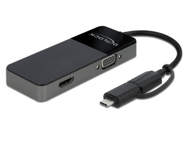 DeLOCK 64085 dockingstation USB 3.2 Gen 1 (3.1 Gen 1) Type-A Sort