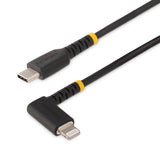 StarTech.com RUSB2CLTMM1MR kabel til mobiltelefon Sort 1 m USB C Lightning