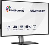 iiyama ProGraphic HB3201UHSNP-B1 computerskærm 80 cm (31.5") 3840 x 2160 pixel 4K Ultra HD Sort