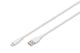 Digitus AK-600108-020-W Lightning kabel 2 m Hvid