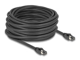 DeLOCK 80238 netværkskabel Sort 15 m Cat8.1 S/FTP (S-STP)