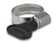 DeLOCK 19450 slangeklemme Sort, Metallic Slangeklemme med sommerfuglvrider