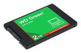 Western Digital Green WDS100T5G0A 2 TB 2.5" Serial ATA III 3D NAND