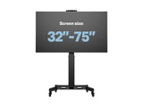Multibrackets 5834 tv-beslag 190,5 cm (75") Sort