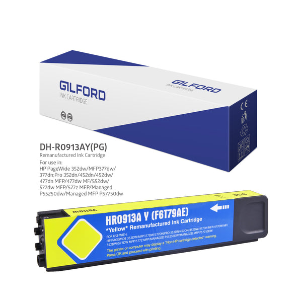 Gilford DH-R0913AY(PG) blækpatron 1 stk Kompatibel Gul