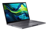 Acer Aspire Spin 14 ASP14-52MTN-51V5 Intel Core Ultra 5 115U Hybrid (2-i-1) 35,6 cm (14") Berøringsskærm WUXGA 16 GB LPDDR5x-SDRAM 512 GB SSD Wi-Fi 6E (802.11ax) Windows 11 Home Grå