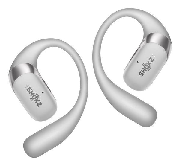 SHOKZ OpenFit 2+ Hovedtelefoner Trådløs Ørekrog, I ørerne Opkald/musik Bluetooth Grå