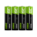Green Cell GR02 husholdningsbatteri Genopladeligt batteri AA Nikkel-Metalhydrid (NiMH)
