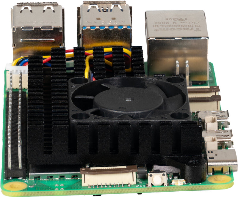 Joy-iT RB-HEATSINK5 udviklingsboard - tilbehør Køler Sort