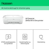 HP DeskJet 2810e Trådløst All-in-One Farve Printer, Instant Ink; Kopimaskine, scanner