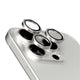 PanzerGlass ® Hoops® Titanium Kameralinsebeskytter Hvid iPhone 15 Pro | 15 Pro Max