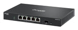 TP-Link ES206XPP-M2 netværksswitch Administreret L2 2.5G Ethernet (100/1000/2500) Strøm over Ethernet (PoE) Bord-/vægmontering Sort