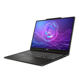 MSI Venture A16 AI+ A3HMG-036DE Copilot+ PC AMD Ryzen AI 5 340 Laptop 40,6 cm (16") 2K 16 GB DDR5-SDRAM 512 GB SSD Wi-Fi 6E (802.11ax) Windows 11 Home Grå