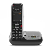 Gigaset E720A Analog/DECT-telefon Nummervisning Sort