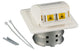EFB Elektronik FTTH-OUTLET-SC-OM3 stikkontakt Hvid
