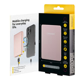 Intenso MW10000 Lithium polymer (LiPo) 10000 mAh Trådløs opladning Rose