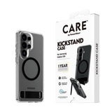 PanzerGlass CARE™ by ® Kickstand Case Transparent m. Qi Samsung Galaxy S26