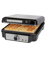 ProfiCook PC-WA 1241 4 vaffel/vafler 1200 W Sort, Rustfrit stål