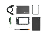Transcend TS0GSJ25CK3 drevkabinet HDD/SSD kabinet Grå 2.5"