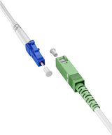Goobay 59608 InfiniBand og fiberoptisk kabel 1 m SC LC FTTH Hvid