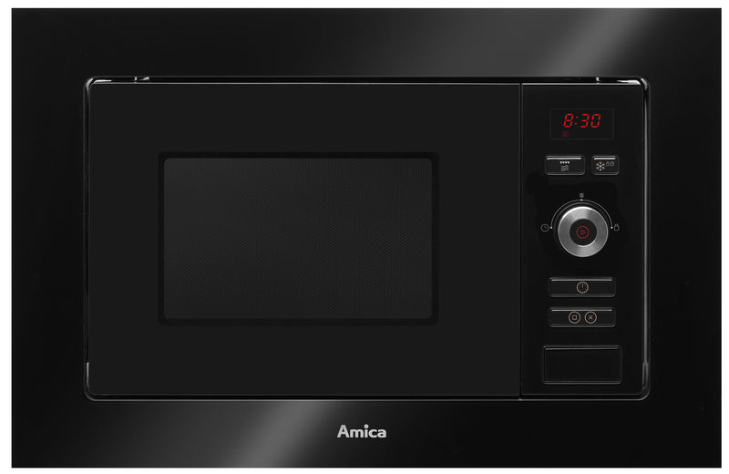 Amica AMMB20E1GB mikrobølgeovn Sort Grill mikroovn Indbygget 20 L 800 W