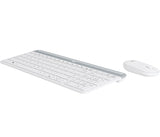 Logitech Slim MK470 tastatur Mus inkluderet Universel RF trådløst QWERTZ Tysk Hvid