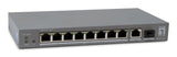 LevelOne GEP-1011 netværksswitch Ikke administreret L2 Gigabit Ethernet (10/100/1000) Strøm over Ethernet (PoE) Bord-/vægmontering Grå