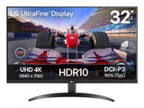 LG 32UR500K-B computerskærm 80 cm (31.5") 3840 x 2160 pixel 4K Ultra HD LCD Sort