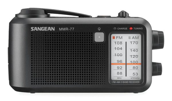 Sangean MMR-77 Bærbar Analog Sort