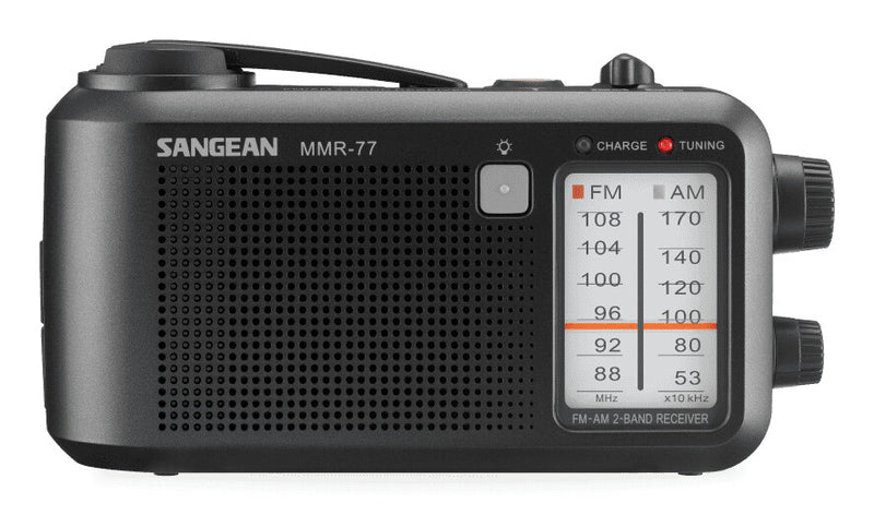 Sangean MMR-77 Bærbar Analog Sort