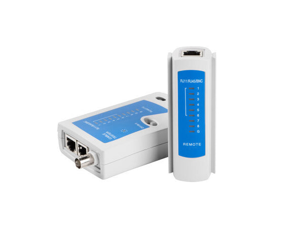 Lanberg NT-0401 netværkskabeltester UTP/STP-kabeltester Blå, Hvid