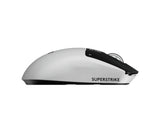 Logitech G PRO X2 SUPERSTRIKE mus Spil Højre hånd RF Wireless + USB Type-C Optisk 44000 dpi