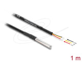 DeLOCK 91407 sensor- & aktuatorkabel 1 m Nej Sort
