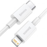 Baseus CATLYS-02 Lightning kabel 0,25 m Hvid