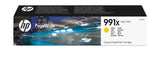 HP Original 991X PageWide-patron med høj kapacitet, gul