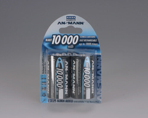 Ansmann 10000 mAh - Mono / D / HR20 Nikkel-Metalhydrid (NiMH)