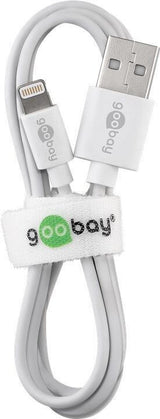 Goobay 44979 oplader til mobil enhed Mobiltelefon, Smartphone Hvid Vekselstrøm Indendørs