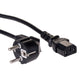 Akyga AK-PC-06A el-ledning Sort 3 m CEE7/7 IEC C13