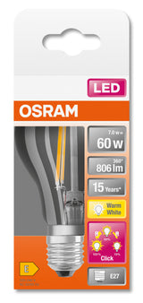 Osram LED Superstar Plus Classic LED-lampe Varm hvid 2700 K 7 W E27 E