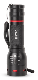 Entac EFL-ZOOM-5W-ALU lommelygte Sort Hånd lommelygte