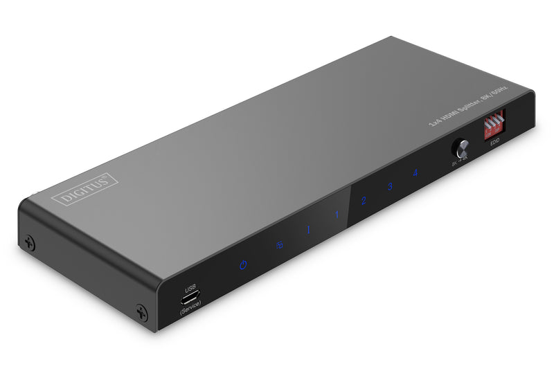 Digitus DS-55340 video-splitter HDMI 4x HDMI