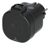 Brennenstuhl 1294860100 smart stik 3680 W Hjem Sort, Grå
