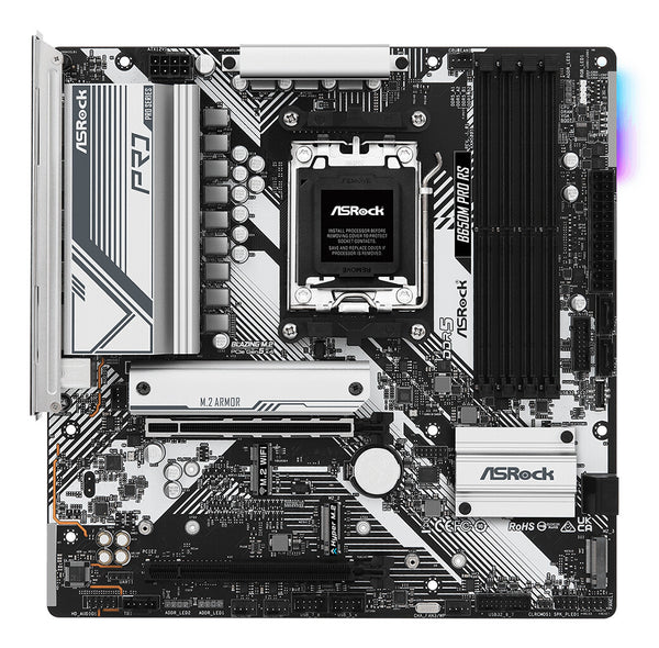 Asrock B650M Pro RS AMD B650 Sokkel AM5 micro ATX
