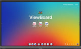 Viewsonic IFP7551-3C Interaktivt whiteboard 190,5 cm (75") 3840 x 2160 pixel Berøringsskærm Sort