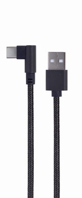 Gembird CC-USB2-AMCML-0.2M USB-kabel USB 2.0 0,2 m USB A USB C 0,48 Gbit/sek. Sort