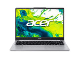 Acer Aspire Lite AL15-46P-R5ST AMD Ryzen™ 3 5400U Laptop 39,6 cm (15.6") Fuld HD 8 GB DDR4-SDRAM 512 GB SSD Wi-Fi 6 (802.11ax) Linux Sølv QWERTY US International