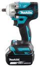 Makita DTW302Z elektrisk skiftenøgle 3/8" 3200 rpm Sort, Blå 18 V