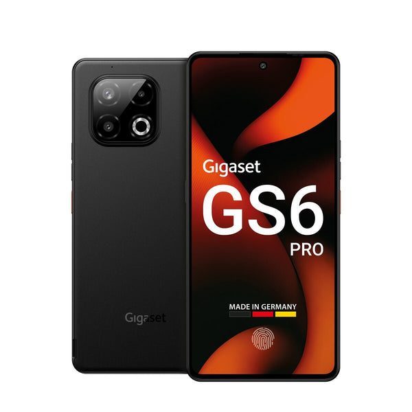 Gigaset GS6 PRO 16,9 cm (6.67") Dual SIM Android 15 5G USB Type-C 8 GB 128 GB 5300 mAh Sort