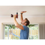 Black & Decker BDCDD12-QW bor Nøglefri Sort, Orange